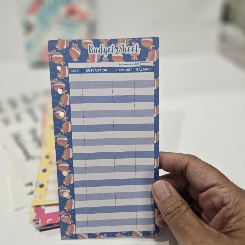 Daily Budget Planner, Savings Envelope Money Organizer, Budget Sheets, Stickers - Picture 6 of 16